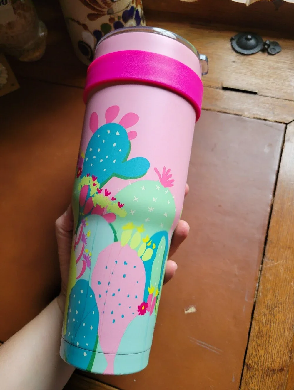 Zak Designs 40 Oz Tumbler With Handle And Sip Lid